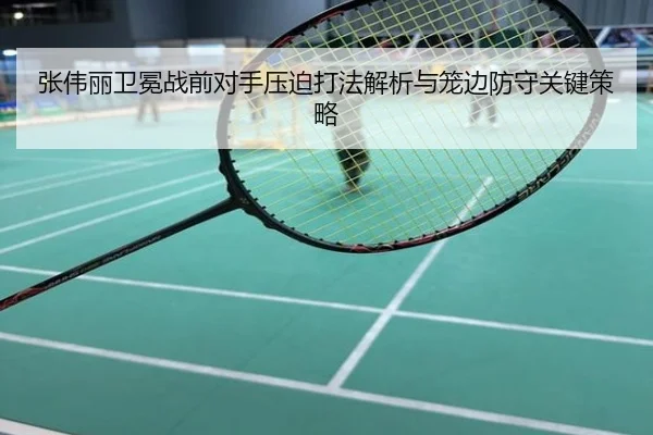 张伟丽卫冕战前对手压迫打法解析与笼边防守关键策略